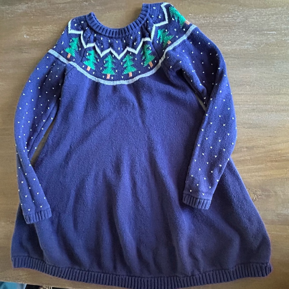 Hanna Andersson Christmas tree dress